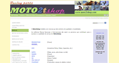 Desktop Screenshot of moto2tshop.com